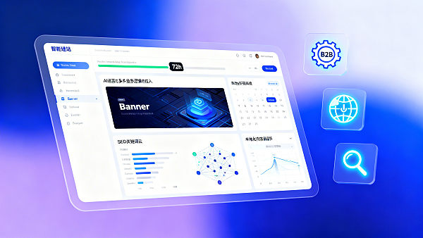 Может ли ИИ быстро создать независимый сайт? Запись самостоятельного создания сайта для внешней торговли: от нуля до запуска всего за 72 часа, но требуется ручная оптимизация в 3 местах