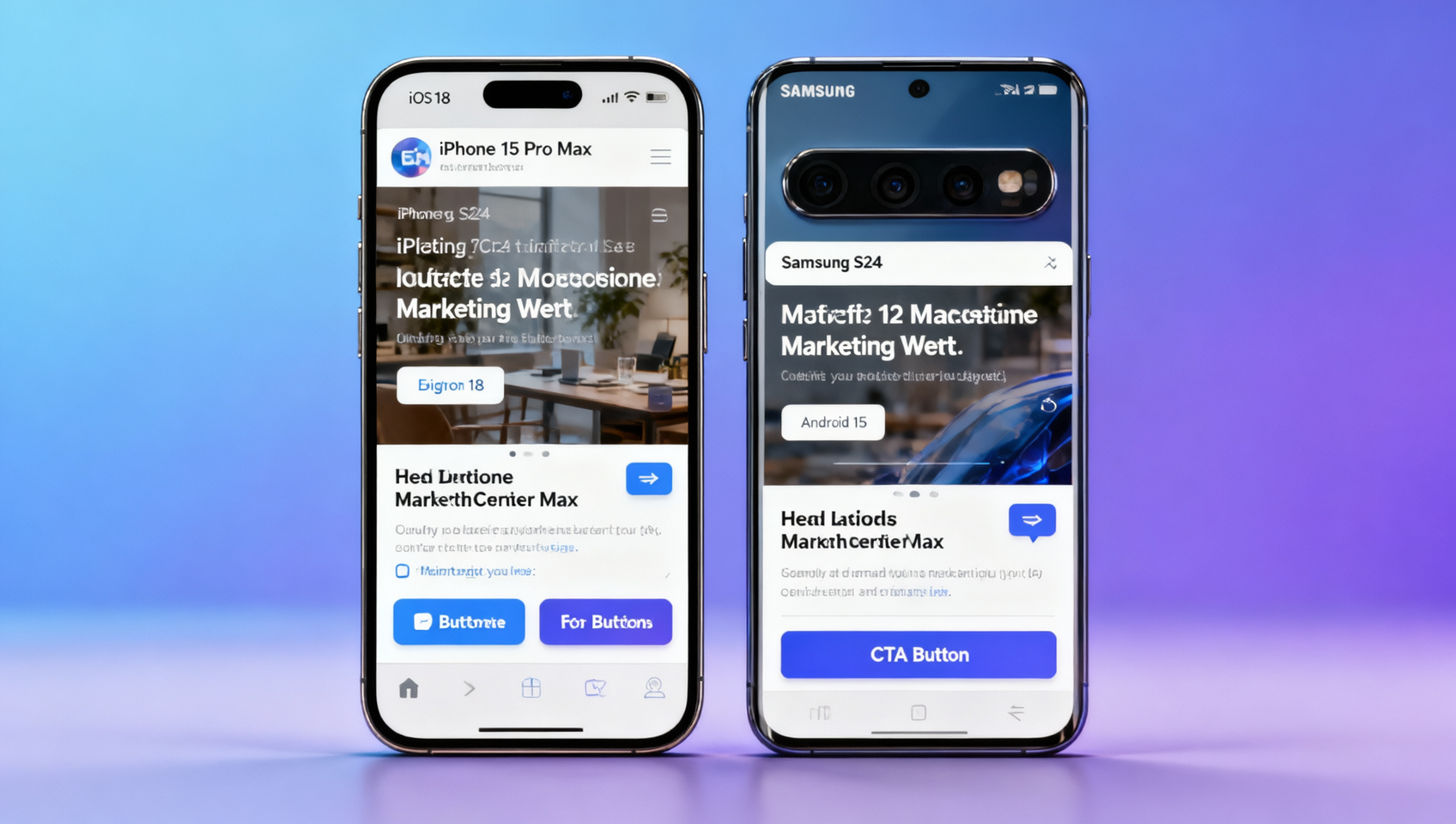 Мобильный маркетинговый сайт показывает смещение кнопок на iOS 18 и Android 15? 3 способа исправить неработающие точки останова в адаптивном дизайне