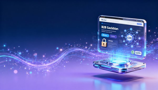 外贸B2B客户最常问的5个建站问题：响应时间保障、SSL证书类型、CDN节点分布、GDPR兼容性、售后工单SLA