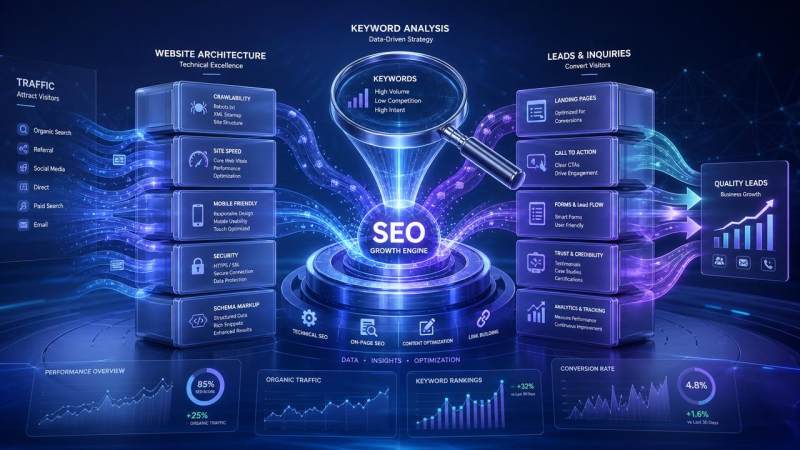 Что входит в пакет услуг по SEO и какие элементы сильнее всего влияют на результат