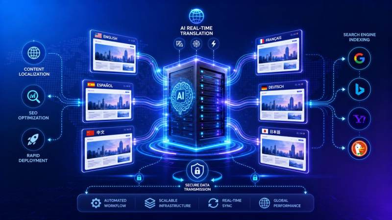 Подходит ли AI-перевод в реальном времени для многоязычных сайтов