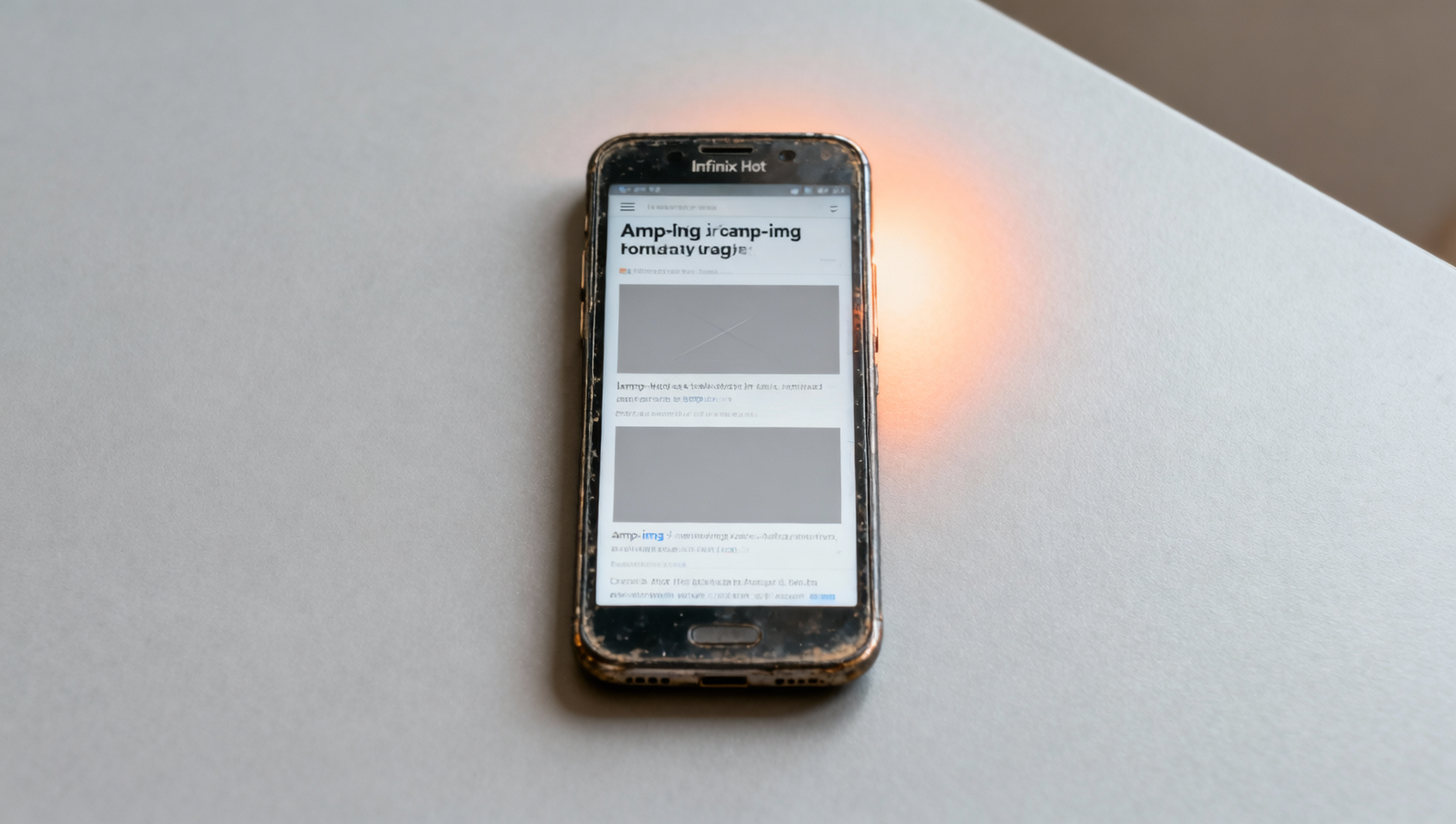 Список проблем совместимости AMP мобильного сайта на Android устройствах начального уровня