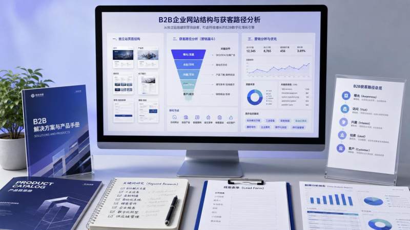 Как сделать B2B-сайт? От позиционирования, структуры страниц до построения пути привлечения клиентов