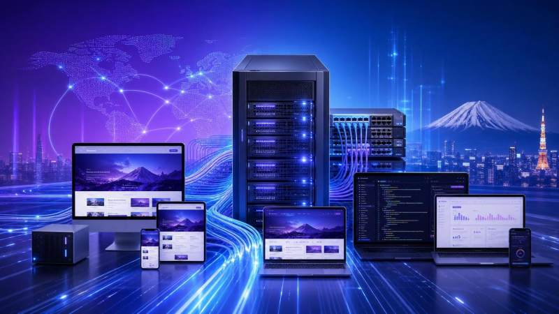 У какого решения для создания независимого сайта на японском языке ниже задержка