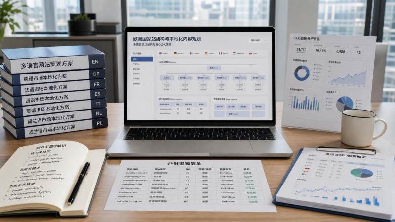 Как выстроить локализованную SEO-стратегию для внешней торговли в Европе? Анализ сайтов по странам, многоязычности и стратегии внешних ссылок