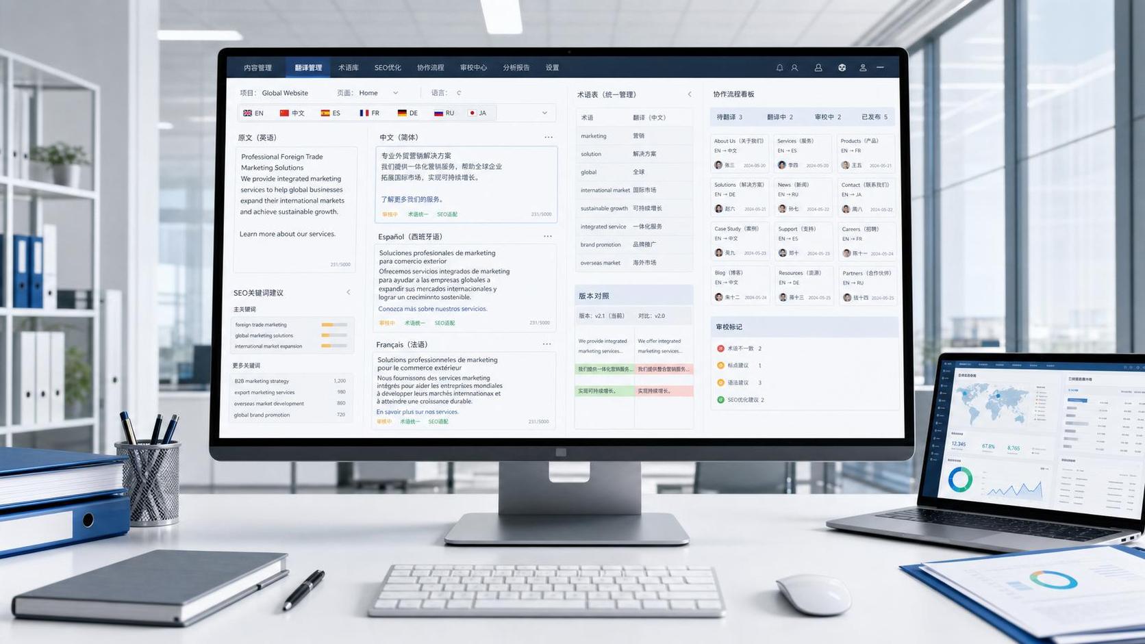 Как выбрать платформу для перевода контента сайта? Смотрите на терминологическую базу, SEO-адаптацию и процесс взаимодействия Как выбрать платформу для перевода контента сайта? Смотрите на терминологическую базу, SEO-адаптацию и процесс взаимодействия