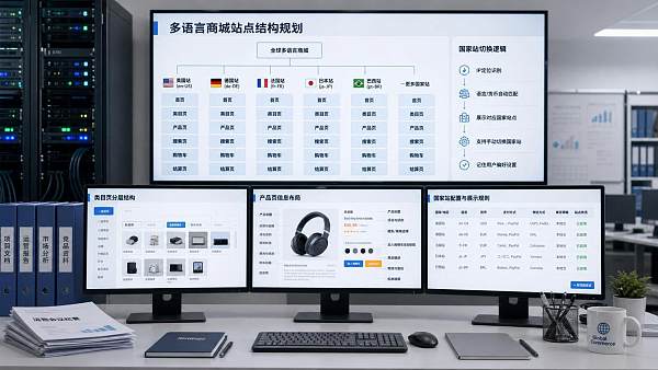 跨境商城多语言SEO怎么做?类目页、产品页和国家站布局思路解析 跨境商城多语言SEO怎么做?类目页、产品页和国家站布局思路解析