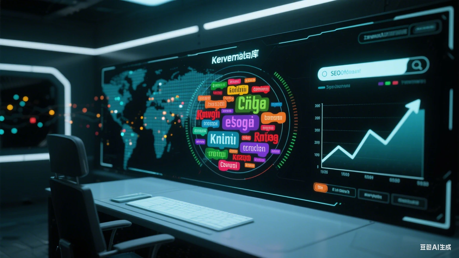 Dynamic keyword library SEO optimization services, help foreign trade independent station accurate traffic flow