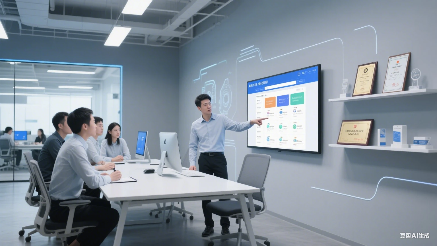 How can AI smart marketing tools simplify the operation of foreign trade websites?