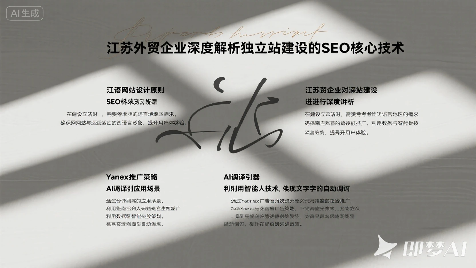 Jiangsu independent station construction: foreign trade enterprises must know the SEO optimization technology!