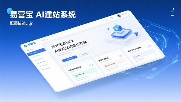 广州快速搭建网站:易营宝AI建站系统实操指南 广州快速搭建网站:易营宝AI建站系统实操指南
