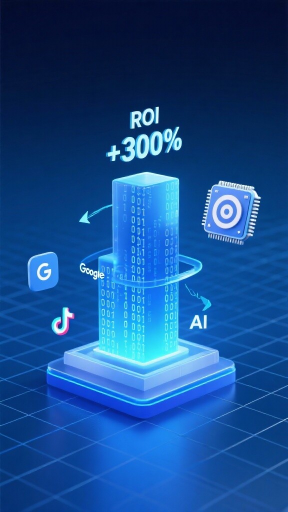 Ad optimization: the core science of turning budget into profit, driving exponential growth with high ROI across platforms through data.
