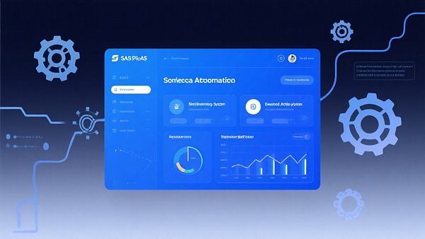 How can a SaaS marketing platform help businesses achieve social media automation?