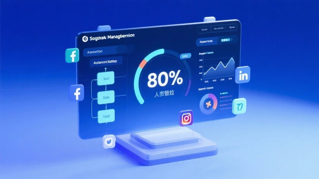 Can social media automation SEO optimization services really save 80% of manpower?