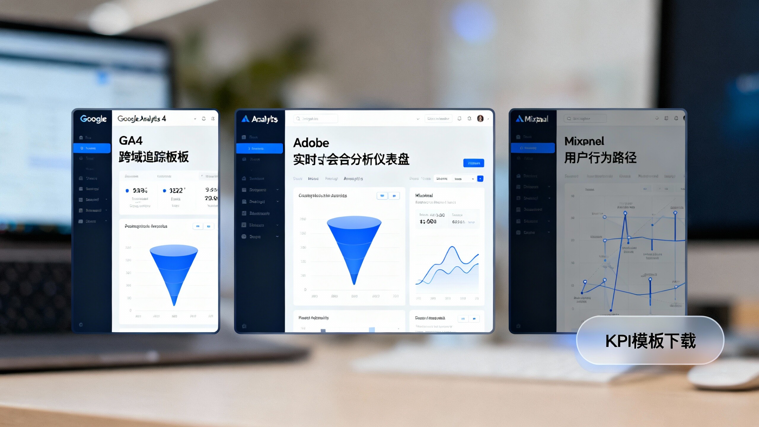 Which data analytics tools drive conversions? 3 tools comparison + industry KPI templates download