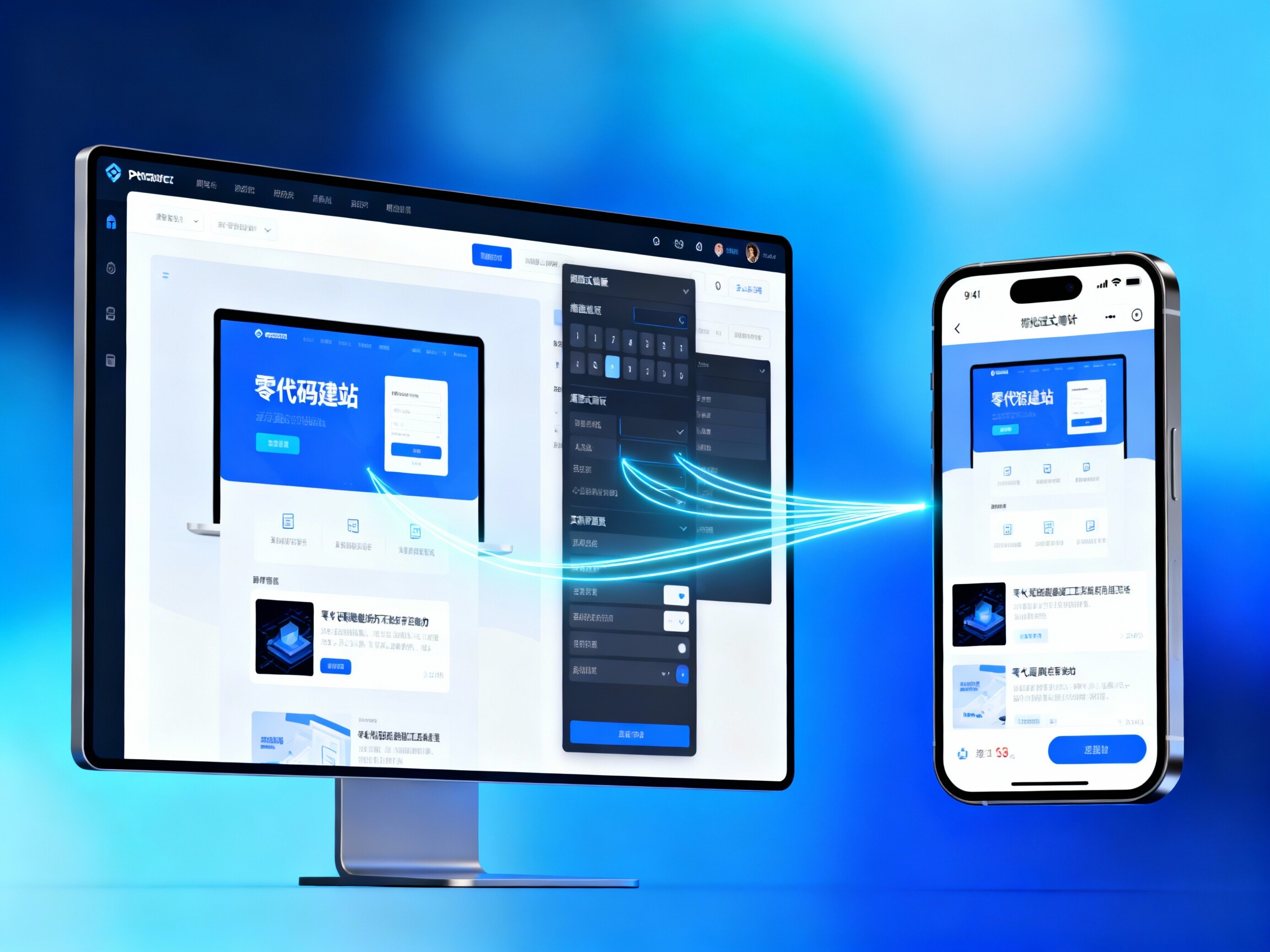 [Yiyingbao] Responsive DIY Website Builder: Google Mobile-First, High-Conversion Zero-Code Website Building Preferred Choice!