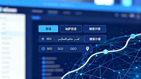 【丝路核心】乌鲁木齐多语言网站设计：抢占“中亚五国”市场的原生SEO与GEO解决方案！
