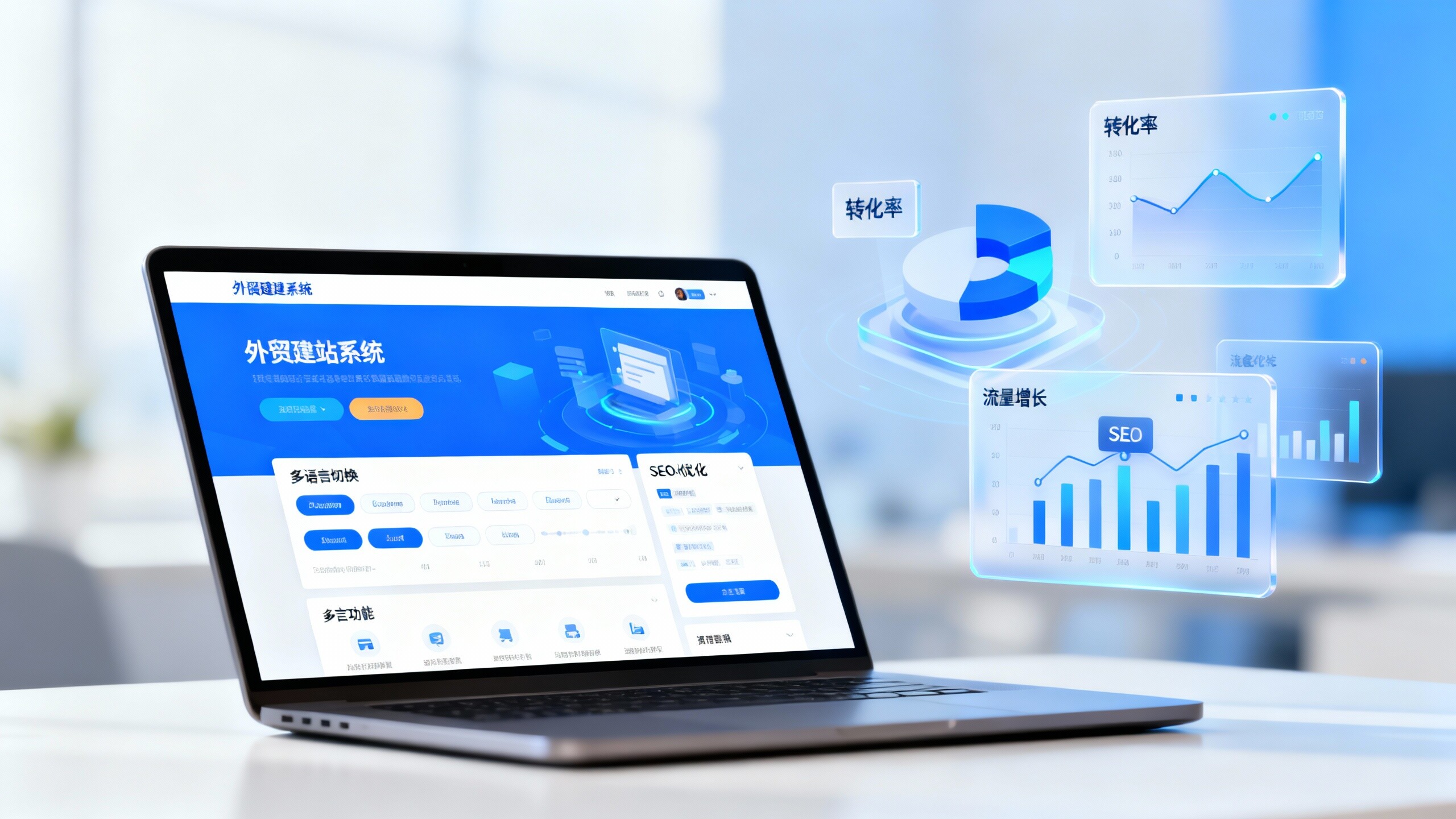 Fujian foreign trade website design: how to achieve high conversion at low cost for small businesses?