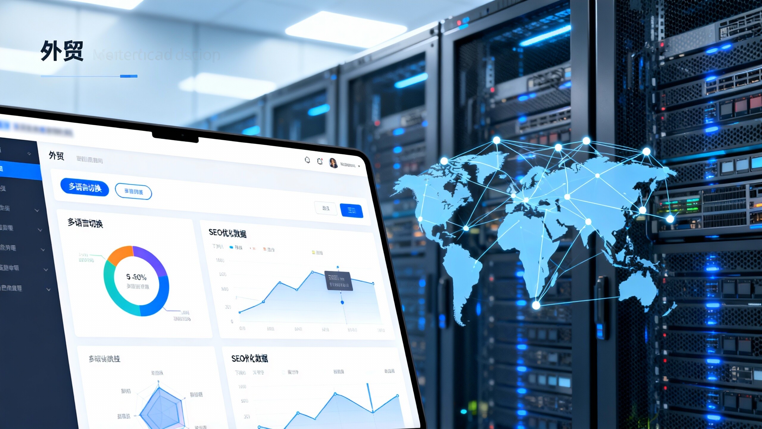 Yiwu foreign trade website construction case: how to 3 months to the inquiry volume increased by 200%?