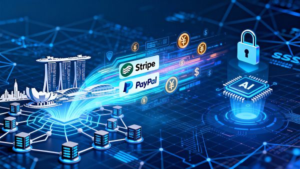 What are the service advantages of Singapore's foreign trade independent website in cross-border settlement efficiency?