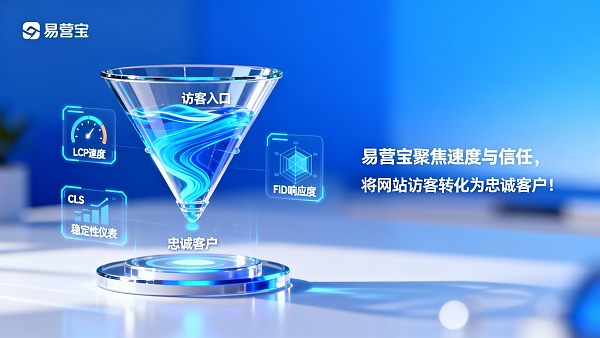 【转化引擎】用户体验优化:易营宝,聚焦“速度与信任”,将网站访客转化为“忠诚客户”! 【转化引擎】用户体验优化:易营宝,聚焦“速度与信任”,将网站访客转化为“忠诚客户”!