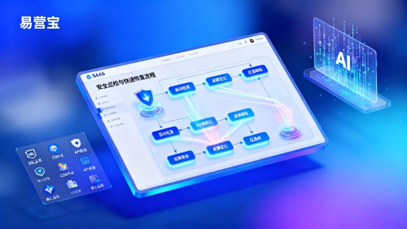 Post-sale maintenance essentials: Establish secure inspection and rapid recovery processes with EasyStore SAAS website building