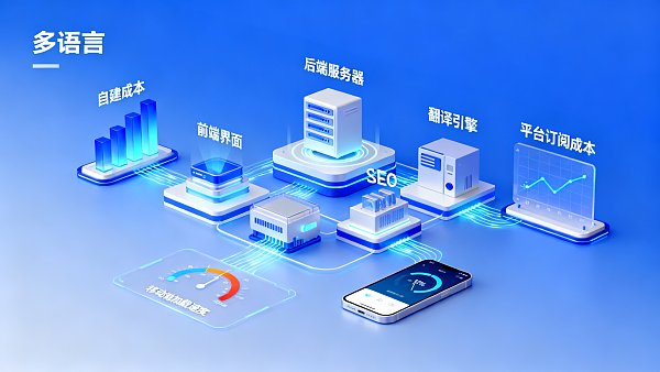 Cost Comparison of Building Multilingual Websites: Self-Development, Outsourcing, and Website Platforms