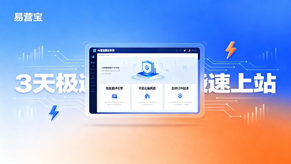 Foreign trade professionals reject inefficiency: Get an independent website online in just 3 days with this AI toolkit, the must-have for global expansion