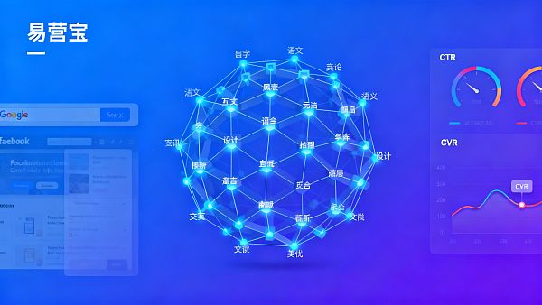 How to achieve consistency between social media and search keywords for multilingual foreign trade websites, avoiding fragmented advertising