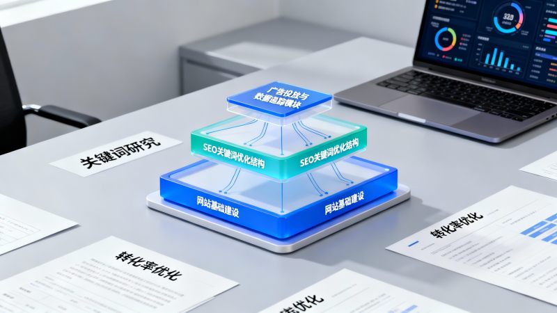 Do foreign trade enterprises need to consider both SEO and advertising during the website building phase?