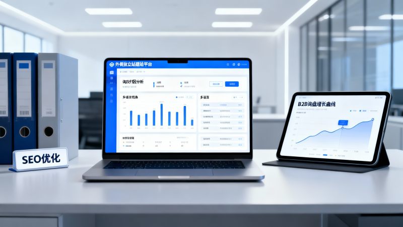 What are the recommended platforms for building independent foreign trade websites? What should B2B prioritize?