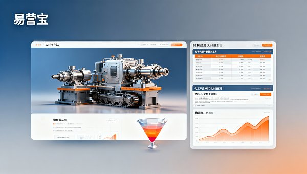 Which industries is EasyStore's independent website building service suitable for? Overview of customized module delivery cycles for mechanical, electronics, and chemical industry clients