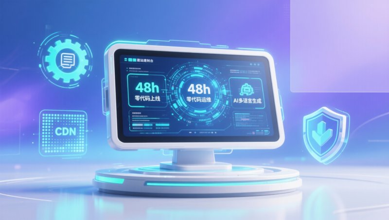 48-hour launch + zero-code maintenance? Decoding the automated delivery logic behind Eyingbao Smart Website pricing