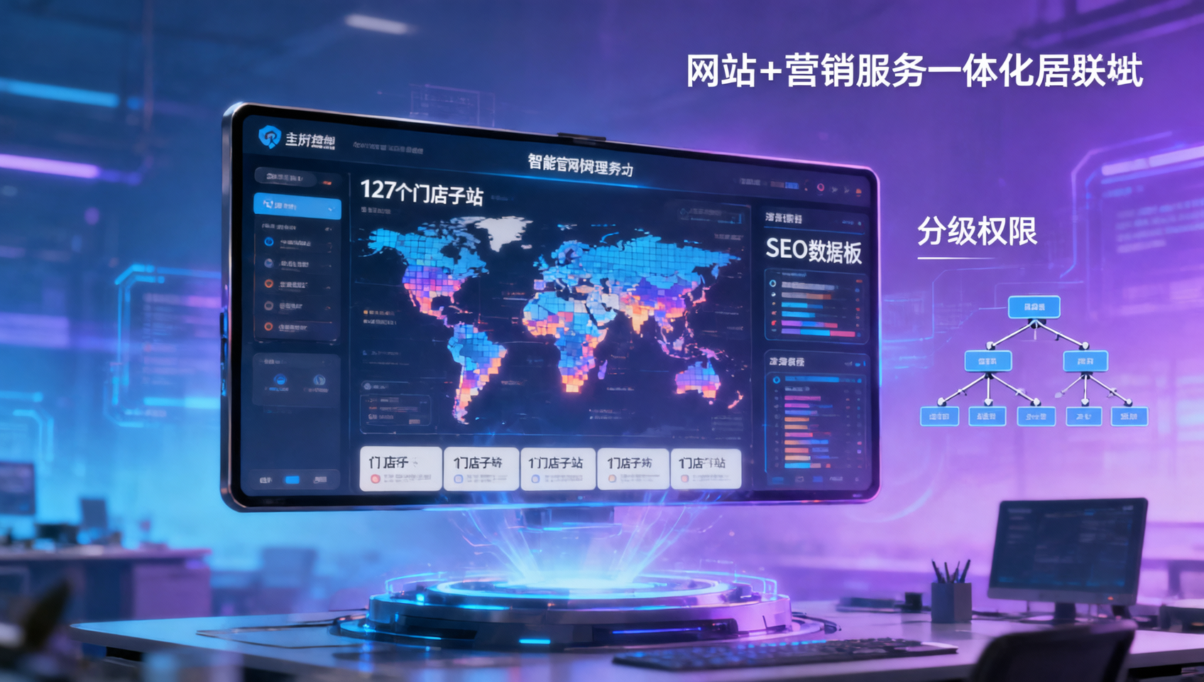 How does Qingdao website construction empower the distributor system? A building materials brand uses a hierarchical permission official website to achieve autonomous content updates for 127 stores. [Foreign Trade Growth Academy]