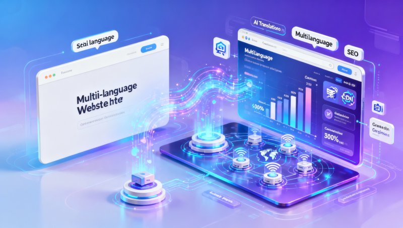 What is the difference between a multilingual website and a single-language website? Cost vs. traffic revenue analysis in 3 business scenarios