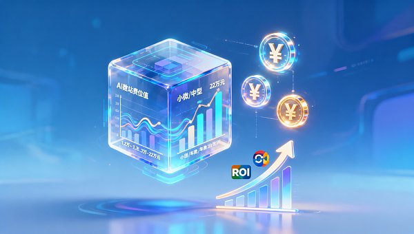 How much does AI website building cost per year to be reasonable? Based on procurement data from 273 enterprises, providing price-performance percentile references for businesses of different scales