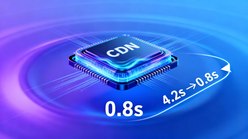 How Does CDN Improve Website Access Speed? Solution Spotlight: Practical Path to Reduce First-Screen Load Time for Overseas Independent Sites from 4.2s to 0.8s