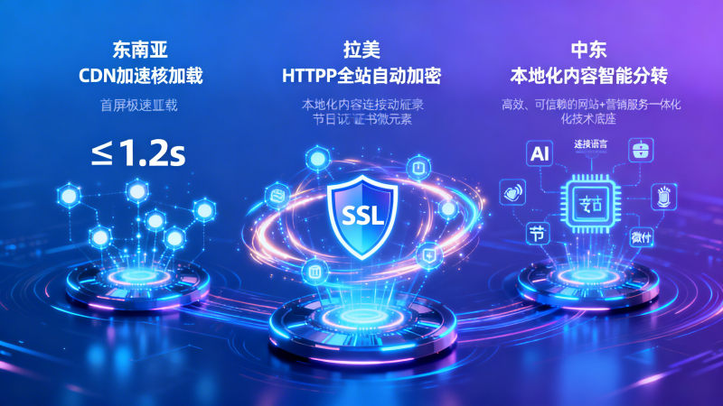 Still using single-region CDN in 2026? Global CDN acceleration solutions must cover three key emerging markets: Southeast Asia, Latin America, and the Middle East.