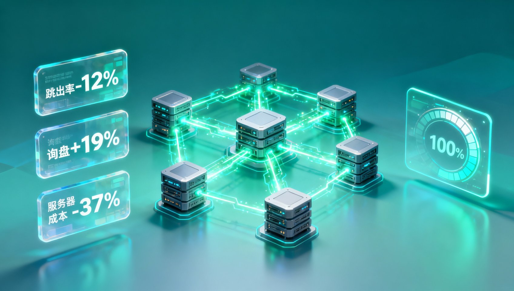 What is global CDN acceleration? 3 business impacts the technical lead needs to clearly explain to the boss: 12% lower bounce rate, 19% higher inquiry conversion, 37% server cost savings