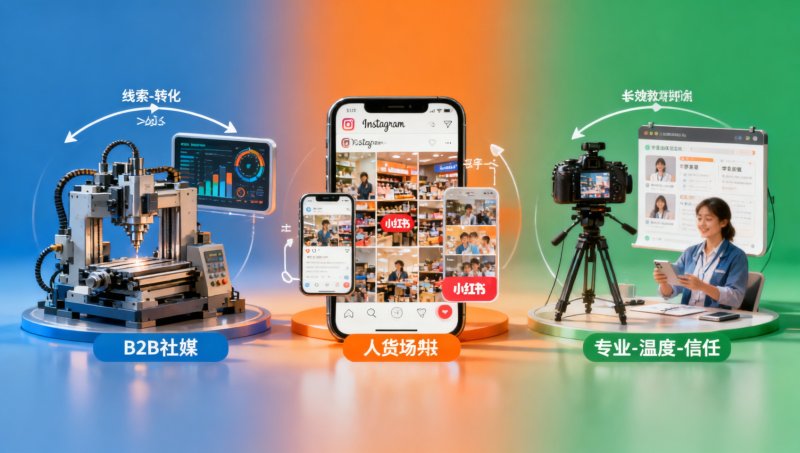 How to customize social media marketing solutions? 3 differentiated frameworks for manufacturing/retail/education industries