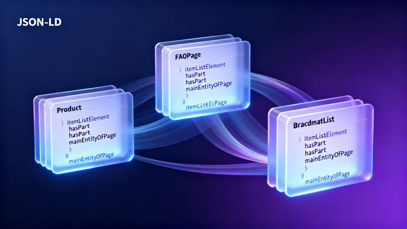 Recommended structured data website builder should prioritize validating its support for nested Product, FAQPage, and BreadcrumbList schemas