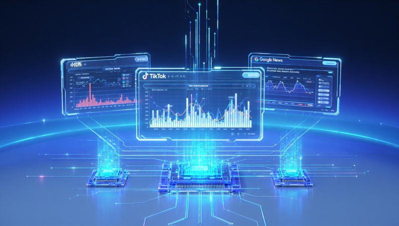 What does sentiment monitoring in brand voice enhancement services actually monitor? 2026 Xiaohongshu+TikTok+Google News three-pronged approach to capture key points