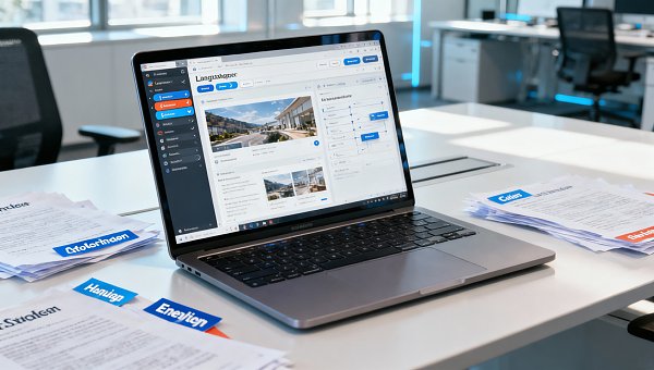 What are the general steps for building a multilingual foreign trade website? Should page structure and language switching be done together?