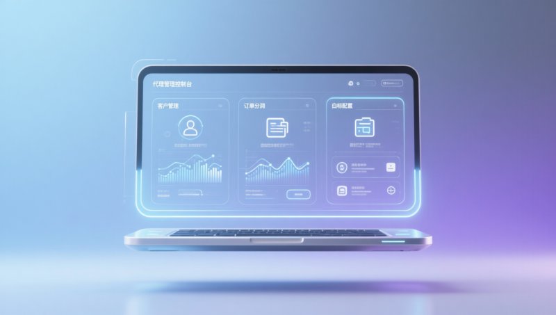 Do website agents need technical solutions? The 'Zero Code Agency Backend' for distributors is now online, featuring client management, order profit sharing, and white-label page configuration functions