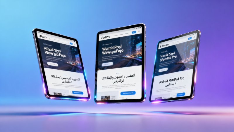 Can a multilingual foreign trade website support multi-device adaptation? A comparison of rendering consistency across 12 website building systems on iOS/Android/HarmonyOS Pad