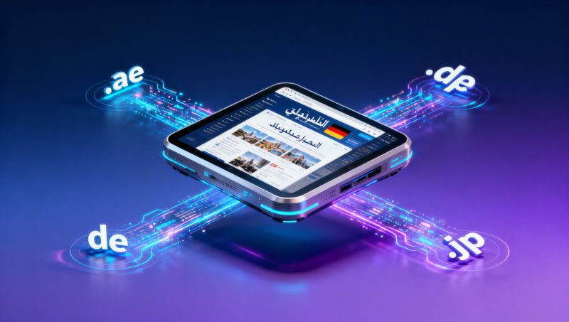 Does the price of an enterprise-grade self-service website building system increase with the number of domains? Multi-country sites