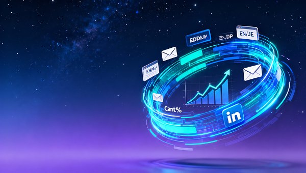 易营宝AI营销引擎怎么用才能提升LinkedIn获客效率？自动抓取目标公司员工职位变动并触发EDM