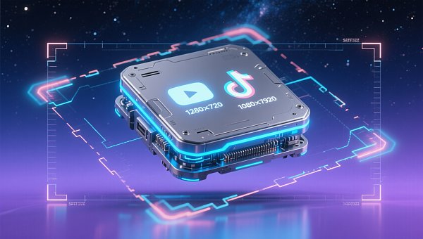 易营宝AI生图技术是否支持生成符合平台限幅要求的封面图？YouTube与TikTok尺寸自动裁切逻辑