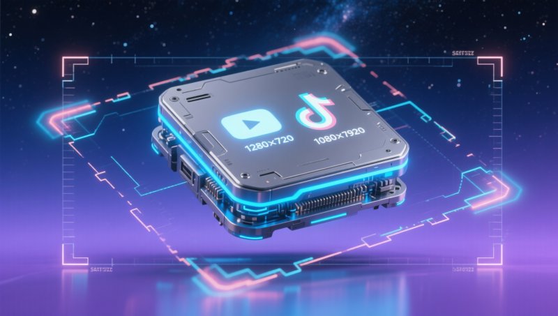 Does EasyPromo AI image generation technology support creating cover images that meet platform size requirements? YouTube and TikTok automatic cropping logic