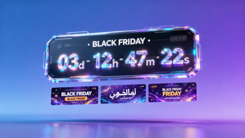 易营宝多语言广告素材生成是否支持本地节日倒计时组件？黑五/斋月/春节动态插件